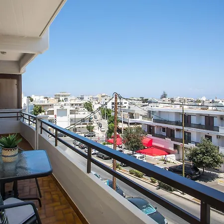 Elegant Spacious Apartment In Rhodes With Balcony * עיר רודוס