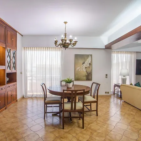 Elegant Spacious Apartment In Rhodes With Balcony